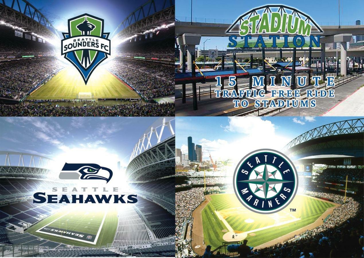 Modern Seattle Oasis公寓 外观 照片
